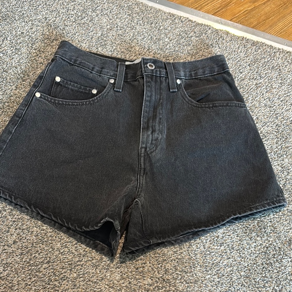 Levi’s Black Denim Women's Shorts